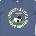 thumbnail image 4 of Inktastic Grandpa's Little Golf Buddy Boys Baby T-Shirt, 4 of 5