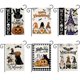 thumbnail image 2 of Halloween Ghost Cat Garden Banner 30 x 45 cm Petite toile de jute double face Welcome Seasonal Holiday Yard, 2 of 4
