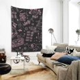 thumbnail image 2 of Tapiz de dormitorio Blackpink, tamaño king, para colgar en la pared, decoración de pared, tapiz decorativo para dormitorio universitario (80 x 60 pulgadas), 2 of 7