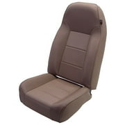Rugged Ridge by RealTruck Seat for Jeep CJ/Wrangler YJ/TJ | Front, High-Back, No-Recline, Tan | 13401.04 | Compatible with 1976-2002 Jeep CJ & Wrangler YJ/TJ