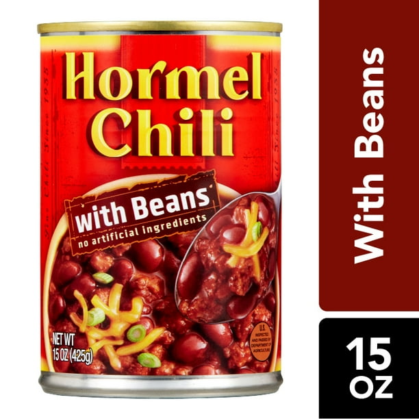 Hormel Chili With Beans, 15 Oz Can