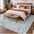 thumbnail image 6 of Addison Rugs Chantille Indoor/Outdoor Transitional Tribal Sky Machine Washable Rectangle Rug, 9' x 12', 6 of 8