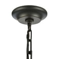 thumbnail image 2 of Elk Home 28-Inch Wide Fitzroy Chandelier, Transitional, Matte Black, 2 of 6