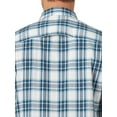 thumbnail image 6 of Wrangler Men's Long Sleeve Plaid Outdoor Utility Shirt, 6 of 7