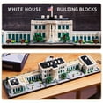 thumbnail image 2 of Jxrlmb Arquitectura Casa Blanca Micro Juegos De Bloques De Construcción para Adultos 3520 Piezas Kit De Colección De Monumentos Famosos De La Capital De Los Estados Unidos Juguetes Presentes para Niño, 2 of 5