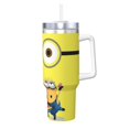 thumbnail image 1 of Yiaed Minions Imprimé 40oz Contenant Isotherme à Double Paroi en Acier Inoxydable Tasse de Voyage Isolée sous Vide avec Poignée Aventure Réutilisable, 1 of 8