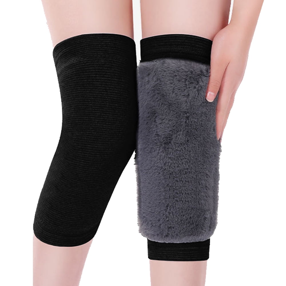 Women Men Winter Knee Warmers Knee Brace Sleeve Leg Warmer Thicken Knee