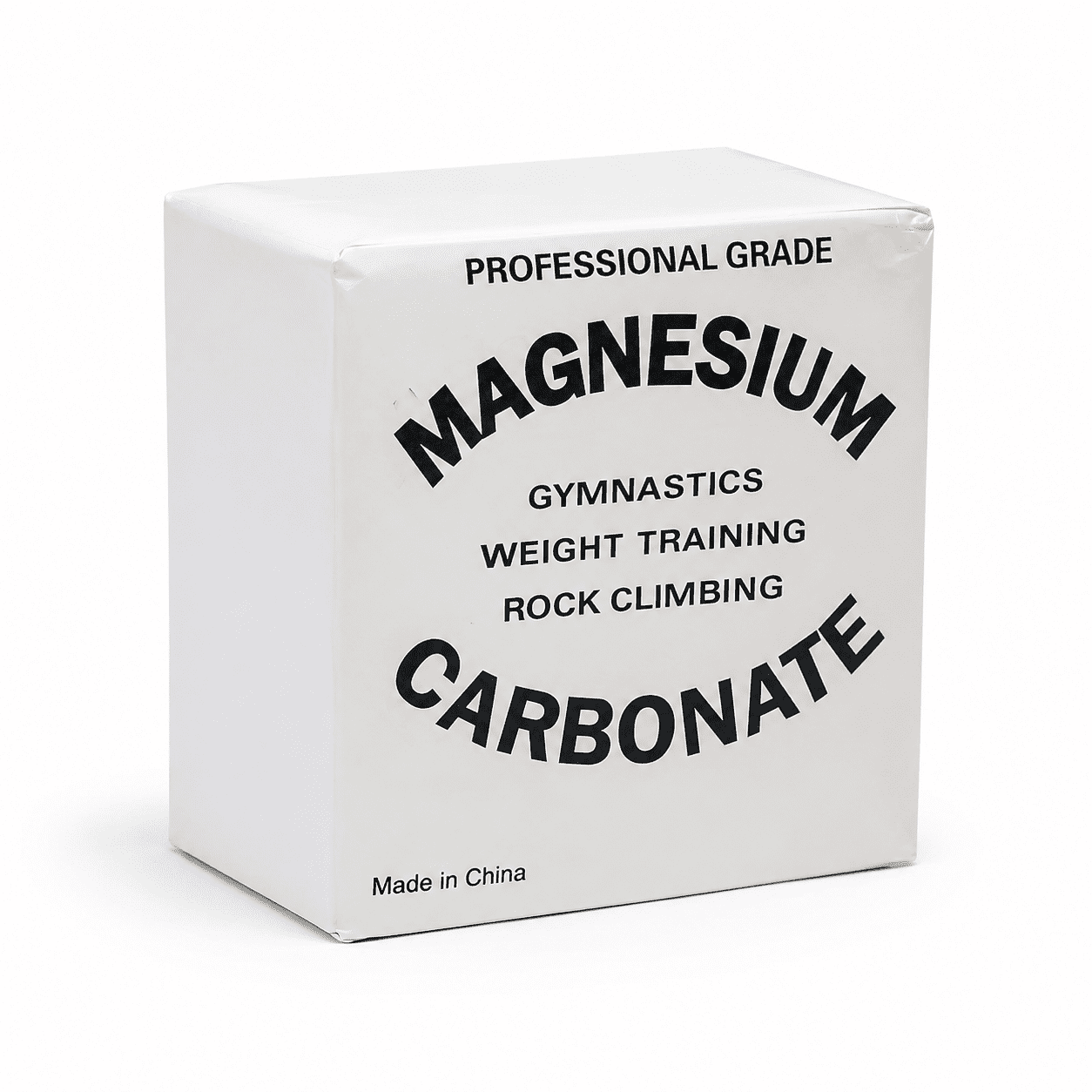 2oz Block (Single Pack) Magnesium Carbonate Gym Chalk for Weightlifting, Gymnastics, Rock Climbing
