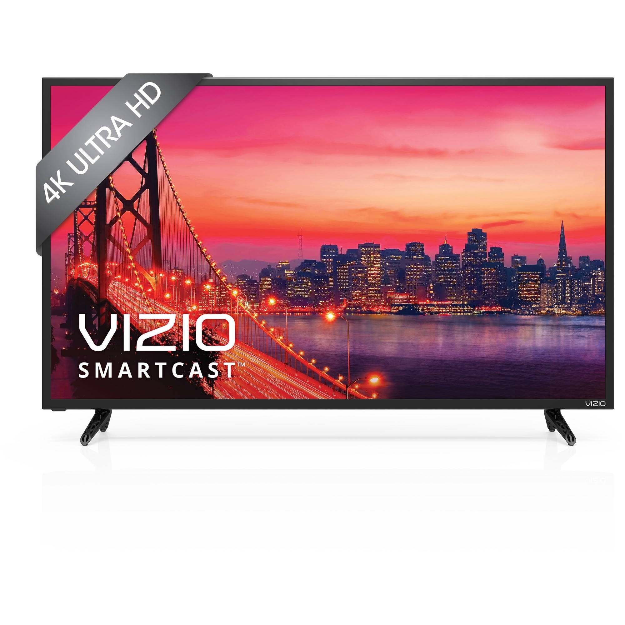 Vizio E48UD0 4k 48" LED Smart TV, Black (Certified Refurbished)