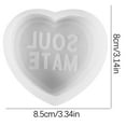 thumbnail image 3 of Fiudx Molde para Velas de San Valentín, Aromaterapia En Forma de Corazón, Molde de Resina para Jabón, Material Flexible y No Tóxico, Fácil de Desmoldar, Perfecto para Regalos y Decoración Del Hogar (, 3 of 3