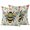 DarkSeaGreen, variant on 2 Pack Outdoor Waterproof Throw Pillow Covers,Farm Bee Flower Leaves Decorative Square Pillow Case Patio Pillowcases for Chair Couch Sofa 16x16in