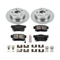 thumbnail image 3 of Power Stop Rear Stock Replacement Brake Pad and Rotor Kit KOE2270, 3 of 8