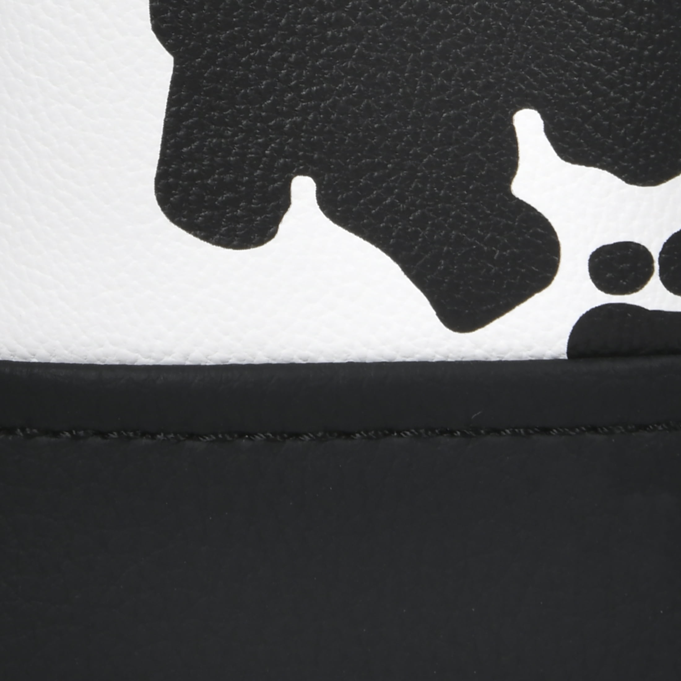 Auto Drive Universal Fit Black White Cow Print Seatbelt Cover, Fit for Car Truck SUV, Set of 1