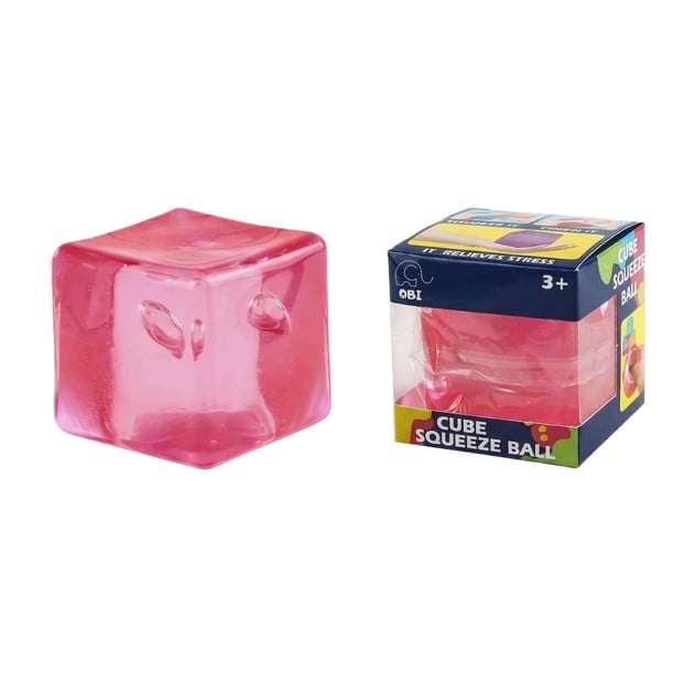 Moonsky cubo de hielo Caramelo de Malta antiestrés, juguete sensorial apretable, textura pegajosa realista pero no mancha, alivio de estrés, 1 unidad