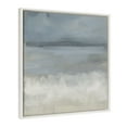 thumbnail image 4 of Kate and Laurel Sylvie The Blues Framed Canvas Wall Art by Mary Sparrow, 22x22 White, Modern Abstract Landscape Art for Wall, 4 of 7