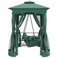 thumbnail image 4 of Gazebo de Jardín con Banco Columpio Convertible Casafoyer Verde, 4 of 5