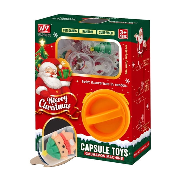 Juguetes Para Niño Juguetes Gashapon para niños, pequeños juguetes navideños, mini gachapones, regalos de cumpleaños para niños y niñas. Juguetes Para Bebe 1 Año