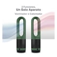 thumbnail image 2 of Ventilador Calentador 2 En 1 Sin Aspas Silencioso Esquimal Color Verde - Grafito, 2 of 8