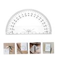 thumbnail image 5 of STOBOK 5-Pack Plastic Protractors for Math Drafting, Multi-Color Tools for Students and Learning, 5 of 7