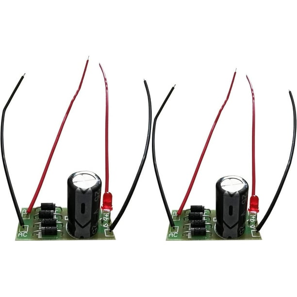 Bridge Rectifier,2pcs Premium AC to DC Power Conversion Module,1N4007