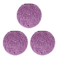 thumbnail image 6 of Raindrops 3pcs Lamp Shade for Table Lamp Rattan Lamp Shade Woven Pendant Lamp Shade Chandelier Lamp Shade for Floor Light, Purple, 6 of 8