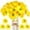 Yellow, variant on Viworld Artificial Daisy Artificial Flowers Gerbera Daisy Fake Gerbera Daisies Fake Flowers Bouquet 15" for Wedding Bridal Bouquet Party Home Kitchen (White, Pink, Yellow, Orange, Rose, Coral,12 Pcs)