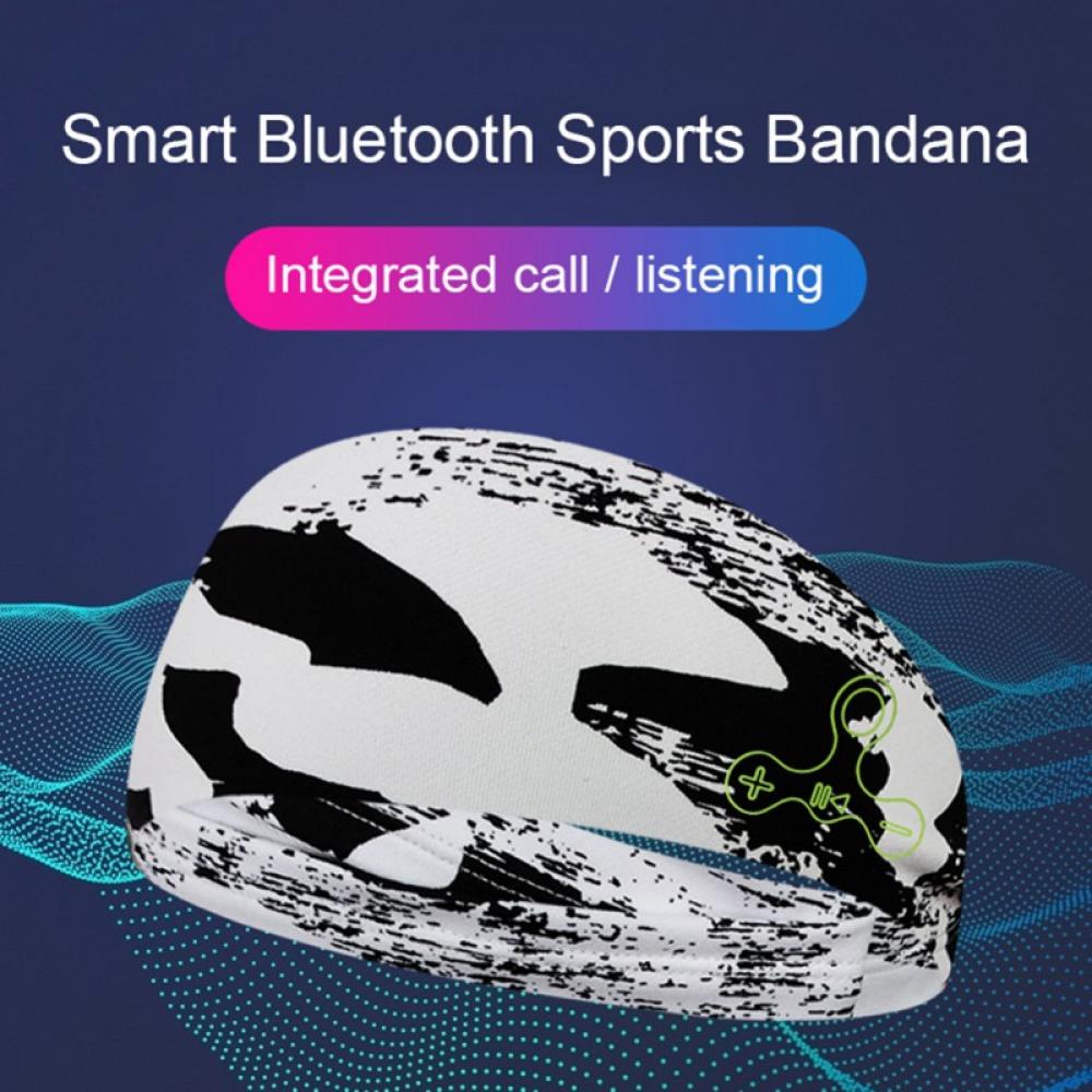 Wireless Bluetooth Music Headband Knits Sleeping Earphones Speaker Home Bluetooth Sleep Headphone Warm Cap for Travel - image 4 of 9