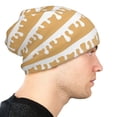 thumbnail image 6 of Beanie Hats for Men and Women, Vintage Ink Paint Design Patterns Adult Unisex Knit Hat Winter Warm Skull Cap, 6 of 7