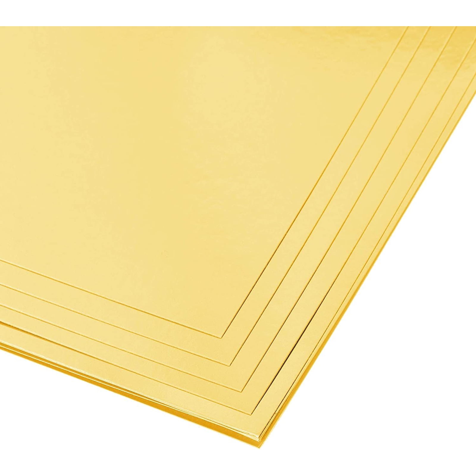 Wholesale NBEADS 50 Sheets 14cmx14cm Gold Foil Papers 