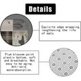 thumbnail image 2 of 4PCS/Set Wildlife Shower Curtain, Vintage Brown Rustic Wooden Board Deer Bear USA Flag Western Texas Star Barn Cabin Hunting Wild Animal Bathroom Decor, Non-Slip Bath Rugs, Cabin Rules, 2 of 7