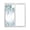 Blue, variant on Blue Eucalyptus Leaves Window Privacy Film, Farmhouse Watercolor Floral Static Cling UV Sun Blocking Tint Film Heat Control Windows Films for Bedroom Bathroom, Window Stickers 17.7"x39.3"