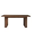 thumbnail image 4 of Better Homes & Gardens Ezra 72inch Rectangular Wood Dining Table, Walnut, 4 of 16