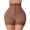 Umber-3X-Large, variant on Umber High-Waisted Butt Lift Shapewear Panties With Front Zipper