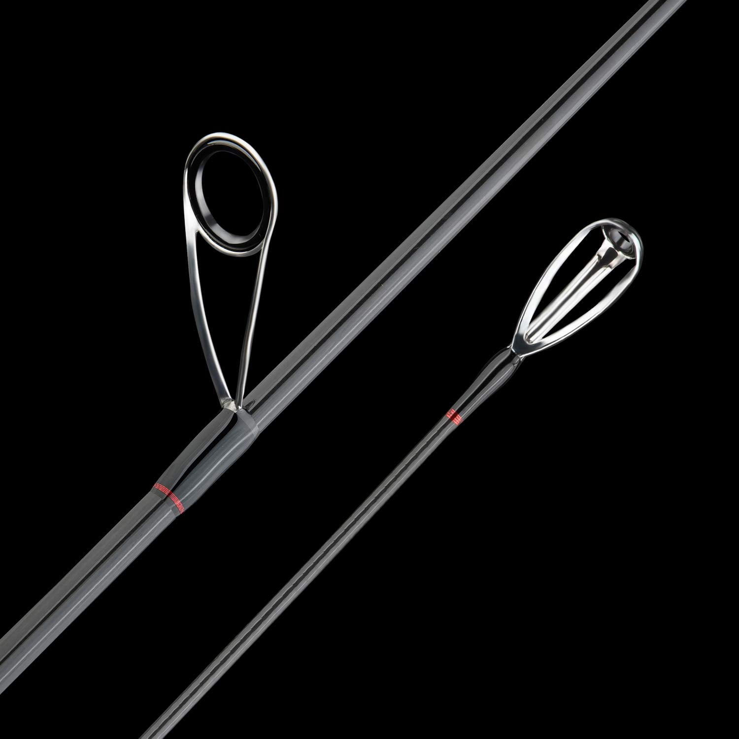 BERRYPRO Salmon Fishing Rod Steelhead Spinning Rod IM8 Carbon Walleye Fishing Rod(9'-2PC)