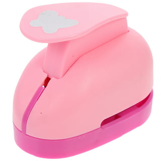 Taxutor 1/4 inch Heart Shaped Hole Punch with Soft-Handled Punchers for Paper