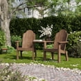 thumbnail image 2 of Wildridge Classic Deck Chair Tete-A-Tete, Tudor Brown - Outdoor Weather Resistant HDPE Furniture for Patio, 2 of 4