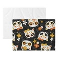 thumbnail image 6 of Junzan Waterproof Pet Blanket Dog Blankets,Cat Skulls And Flowers Pattern Printing Super Soft Warm,Urine Proof Washable Outdoor Pet Blanket For Puppy Large Dogs & Cats, 6 of 8