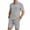 Gray Set for Men, variant on Men's Suit Set Loose Solid Pattern Stylish Look For Modern Fashion Needs For Various Types Wine XL