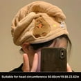 thumbnail image 2 of SIEYIO Capybara Absorbent Hair Towel Wrap, Microfiber Hair Towel for Quick Drying, 2 of 15