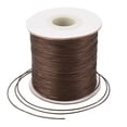 thumbnail image 5 of U8MO 185yards Waxed Polyester Beading Cord Jewelry Thread Craft String Spool 0.5mm-Camel, 5 of 8