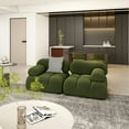 thumbnail image 3 of Jennifer Taylor Home Marcel 72.5" Bubble Modular Modern 2-Piece Loveseat Sofa, 3 of 8