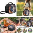 thumbnail image 6 of Uorisanigo Galaxy Wolf School Backpack Set with Lunch Box Pencil Case Water Bottle Holder Pouch, 4 Pieces, Boys, Bookbag Children's Backpacks for Middle School, 6 of 7