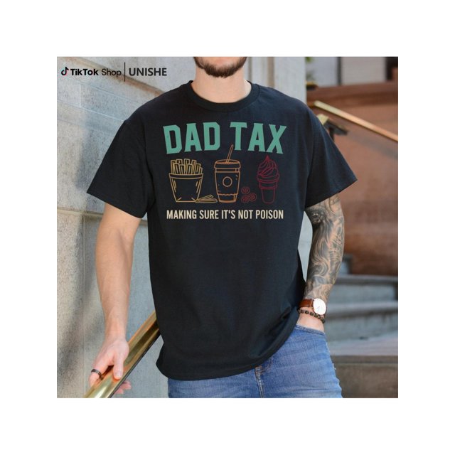 Humorous Tribute Tee for Dad – a Fun Nod to His Family Snacking Role