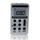 thumbnail image 3 of HanRongDa HRD-103 AM FM Digital Radio 2 Band Stereo Receiver Portable Pocket Radio w/ Headphones LCD Screen Rechargeable Battery Lanyard, 3 of 5