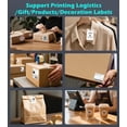 thumbnail image 4 of ORGBRO Bluetooth Thermal Shipping Label Printer, Z1-Plus Wireless 4X6 Shipping Label Printer for Small Business Office or Home Support iPhone Android, 4 of 9