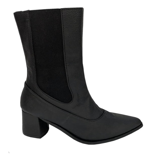 Bota Annik Talla 22 Casual Tamboreado Negro