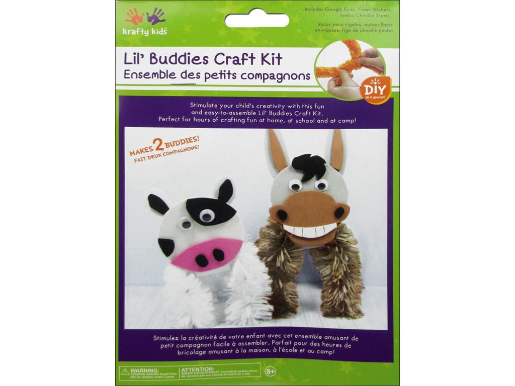 Multicraft Imports Foam Pals DIY Craft Kit-Dog