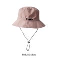 thumbnail image 3 of Guardurnaity Sombrero de cubo, gorra de pescador, accesorios anchos para acampar, equipo de pesca, sombreros a la moda a prueba de sol, gorras de Sombreros Rosa, 3 of 6