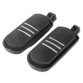 thumbnail image 2 of XFMT Black Aluminum Motorcycle Foot Pegs for Harley-Davidson Touring & Softail, Rear, Black, 2 of 4