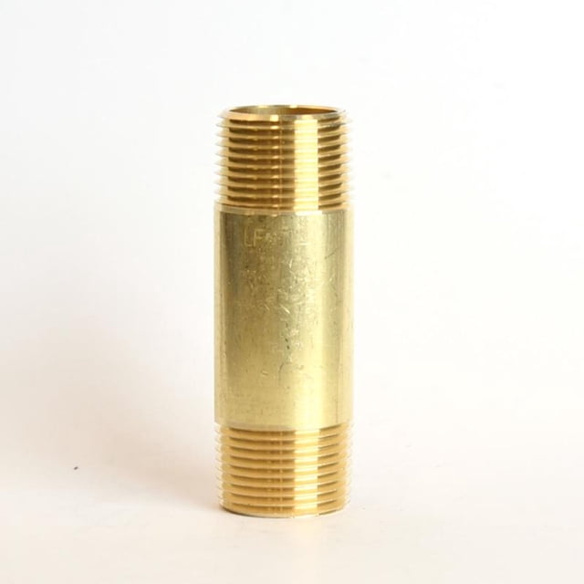 Boquilla ATC de latón amarillo de 3/4 pulgadas MPT de 3 pulgadas L